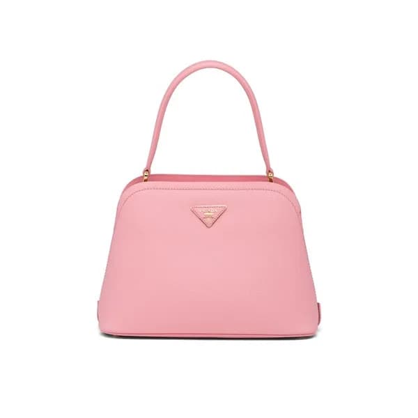 Prada 2020 Matinee Leather Tote Shoulder Bag,28.5C… - 1