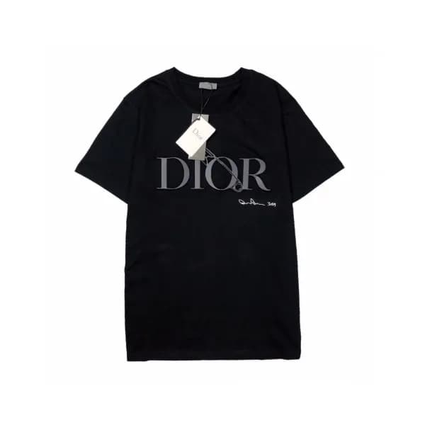 [디올]Dior 2020 Mens Casual Crew-neck Short Sleeved … - 1