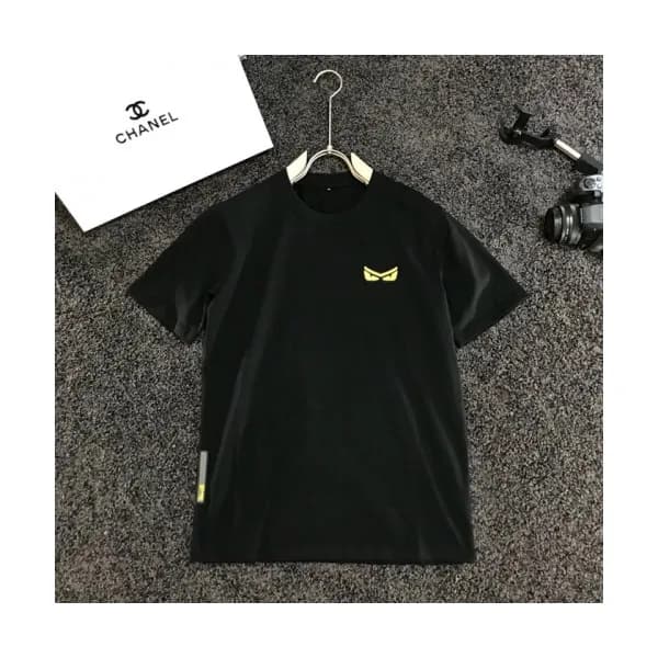 [펜디]Fendi 2020 Mens Logo Casual Short Sleeved Tshi… - 1