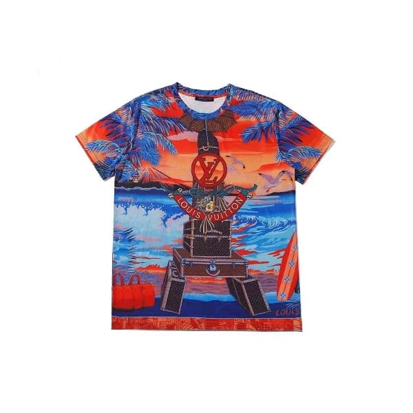 [루이비통]Louis vuitton 2020 Mens Logo Short Sleeved T… - 1