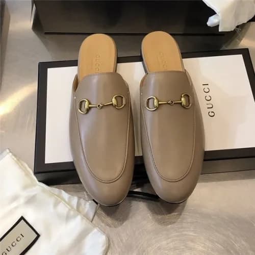 Gucci 2020 Women's Leather Slipper - 구찌 2020 여…