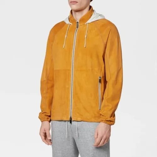 [제냐]Ermenegildo Zegna 2020 Mens Business Leather J… - 1