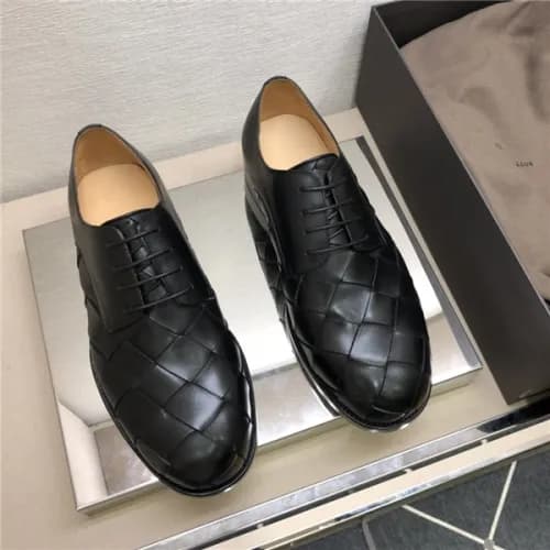 Bottega Veneta 2020 Men's Leather Oxford Shoes… - 1