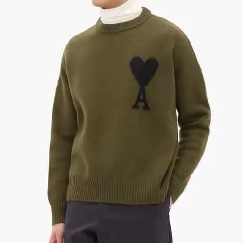 [아미]Ami 2020 Mens Logo Casual Sweaters - 아미 2020 남… - 1