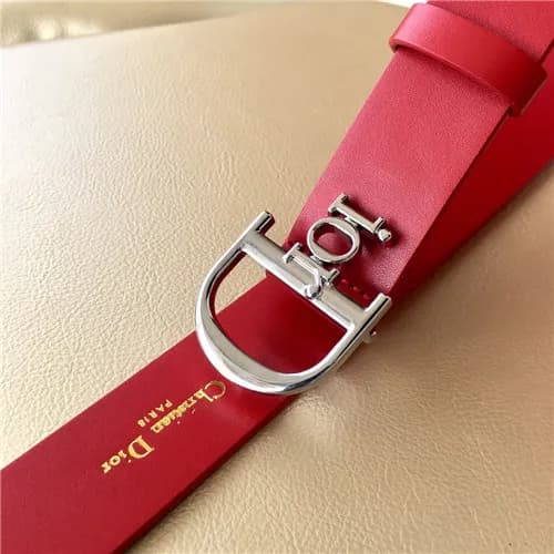 Dior 2021 Women's Leather Belt,3.5cm - 디올 2021… - 1