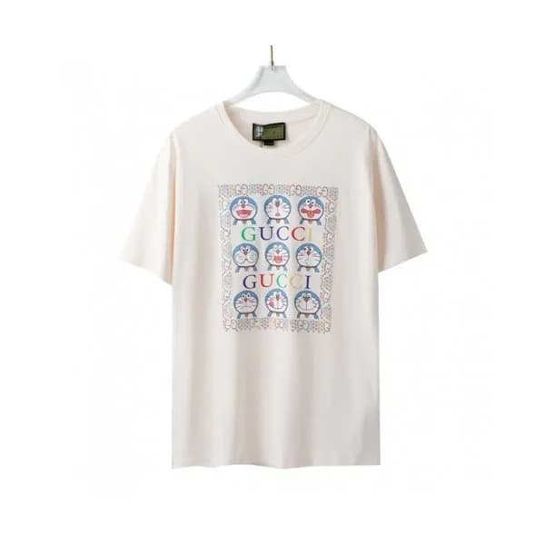 Gucci Mm/Wm Logo Short Sleeved Tshirts Ivory - 구찌… - 1