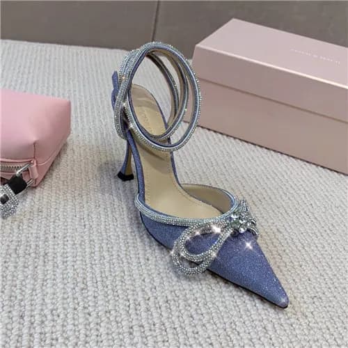 Mach & Mach 2021 Women's Leather/Silk High Hee…