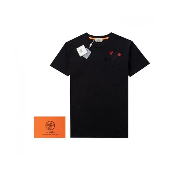 Louis vuitton Mm/Wm Logo Short Sleeved Tshirts Bl… - 1