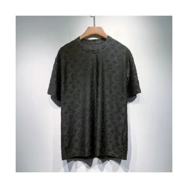 Louis vuitton Mm/Wm Logo Short Sleeved Tshirts Bl… - 1