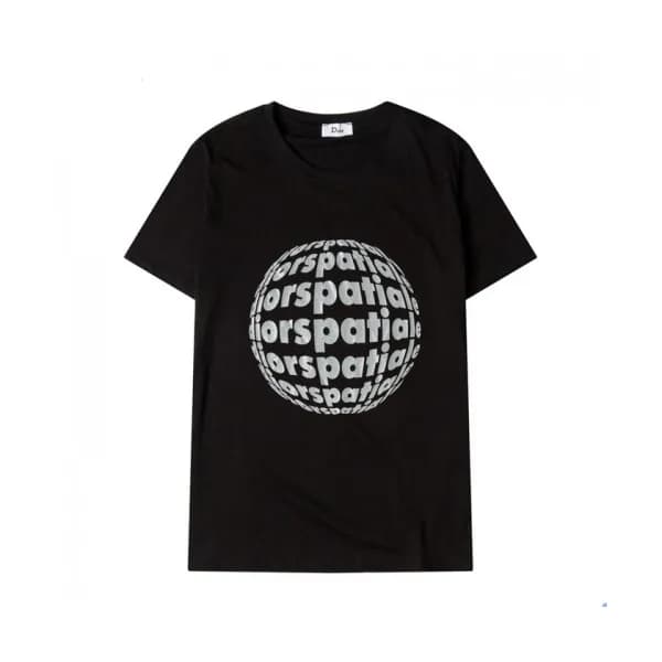 Dior Mm/Wm Casual Crew-neck Short Sleeved Tshirts… - 1