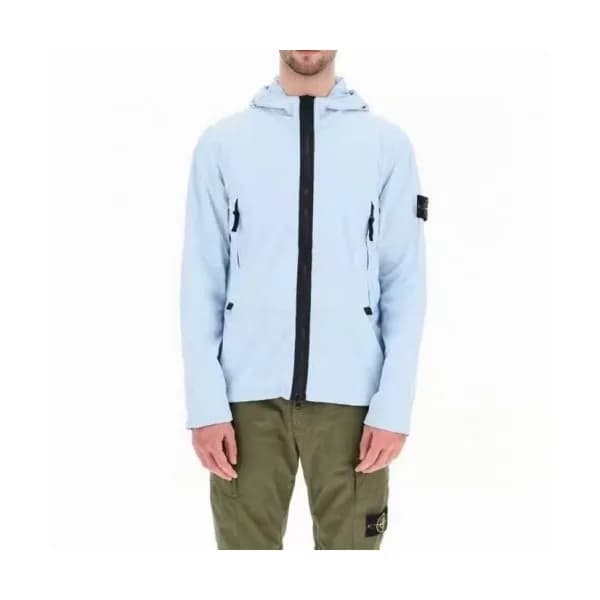 Stone Island Mens Basic Casual Jackets Blue - 스톤… - 1