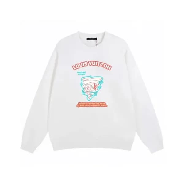 Louis vuitton Mm/Wm Casual Cotton Tshirts White -… - 1