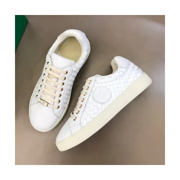 보테가베네타 남성 레더 스니커즈 Size(240 - 270) 화이트 - Bottega Ve… - 1