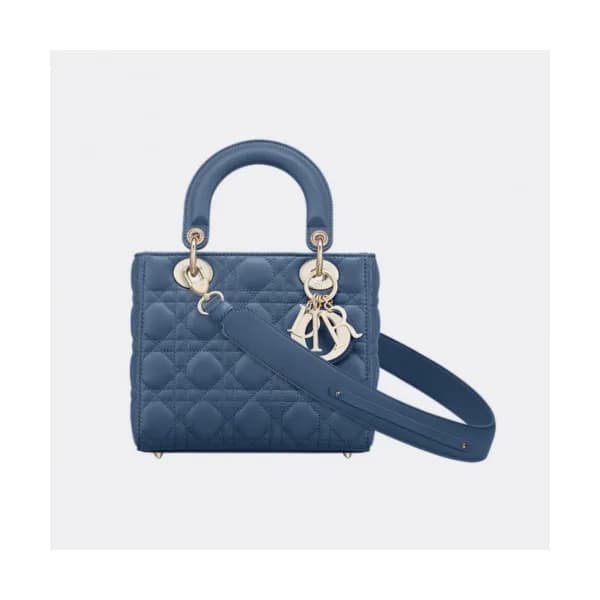 디올 여성 클래식 레이디백 Size(20cm) 블루 - Dior Women's… - 1