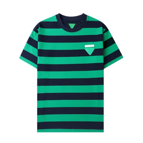 보테가 남자 크루넥 그린 반팔티 - Unisex Green Tshirts - bot0231… - 1