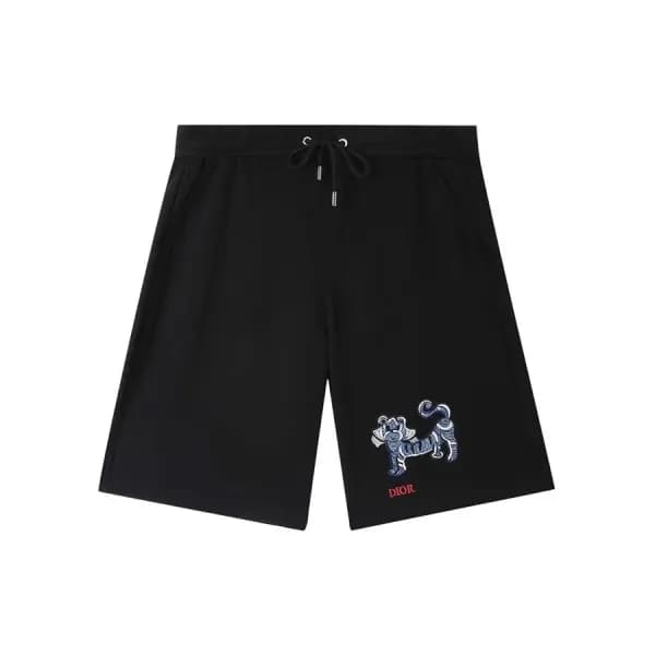디올 남성 캐쥬얼 블랙 반바지 - Mens Black Half-pants - dio0176… - 1