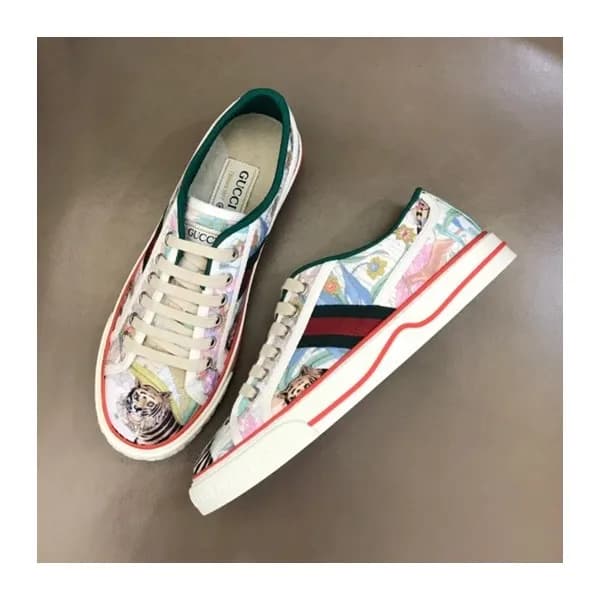 구찌 남/녀 테니스 블루 스니커즈- Unisex Blue Sneakers - guc0478… - 1