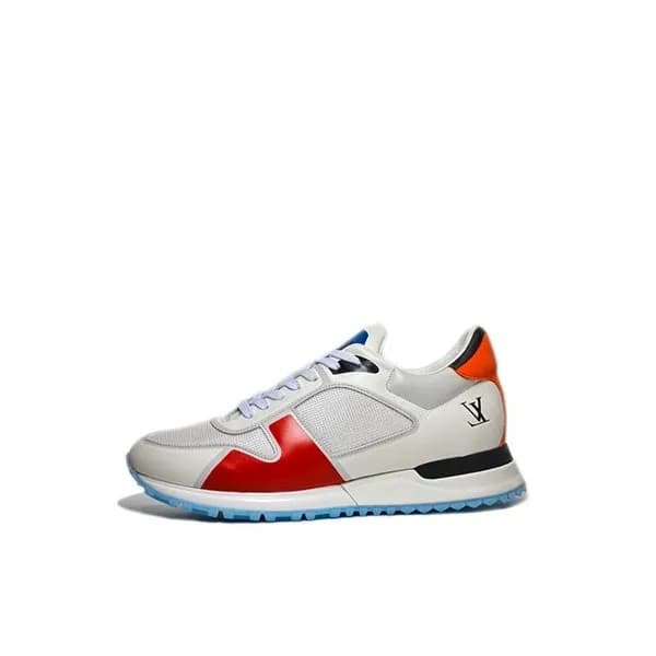 루이비통 남성 Run Away 레드 스니커즈 - Mens Red Sneakers - lou… - 1