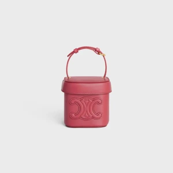 셀린느 여성 트럼펫 핑크 미니백 - Womens Pink Box Bag - cel0492x - 1
