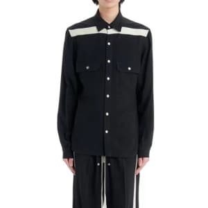 릭오웬스 남성 블랙 셔츠 - Rick Owens Mens Black Shirts - ric…