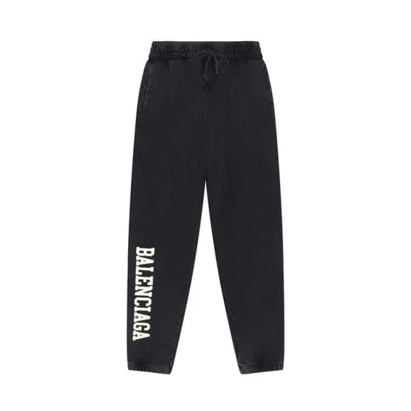 발렌시아가 남성 캐쥬얼 블랙 팬츠 - Balenciaga Mens Black Pants -… - 1
