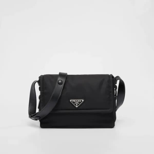 프라다 여성 블랙 크로스백 1BD313 - Prada Womens Black Cross B… - 1