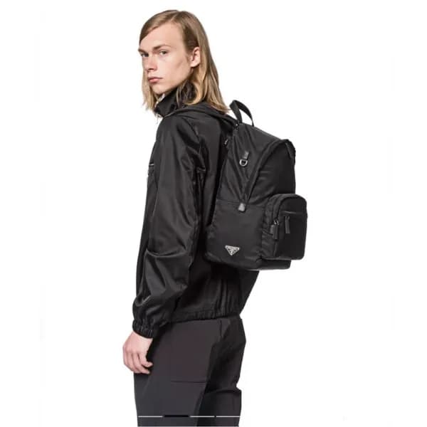 프라다 남성 블랙 백팩 - Prada Mens Black Back Pack - pr152x - 1