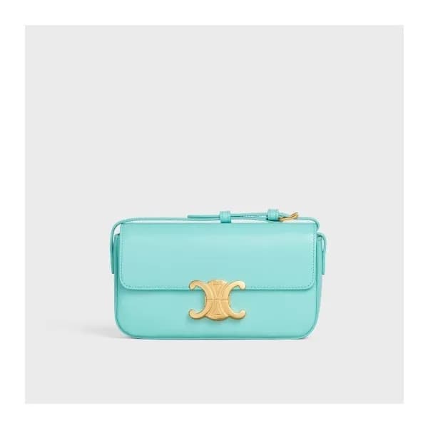 셀린느 여성 그린 트럼펫 숄더백 - Celine Womens Green Triomphe B… - 1