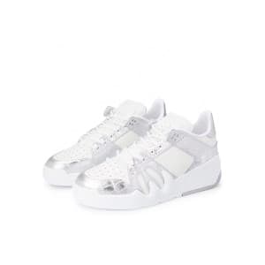 쥬세퍼 자노티 남성 실버 스니커즈 - Giuseppe Zanoti Mens Silver S…
