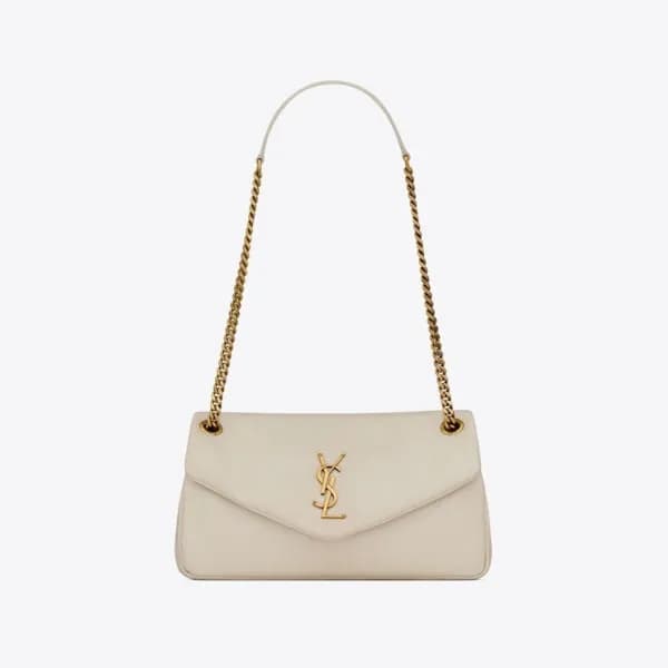 입생로랑 여성 화이트 숄더백 - Saint Laurent Womens White Shoul… - 1