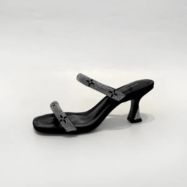 루이비통 여성 블랙 하이힐 - Louis vuitton Womens Black High-h… - 1