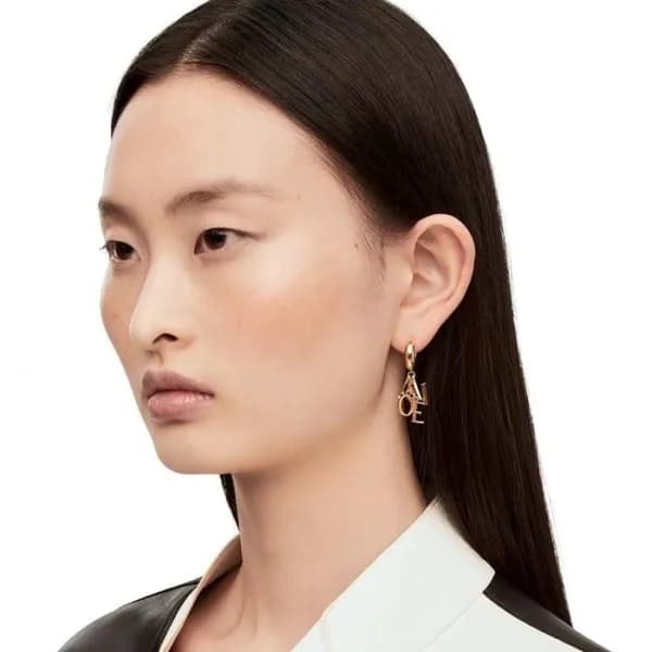 로에베 여성 골드 귀걸이 - Loewe Womens Gold Earring - acc831… - 1