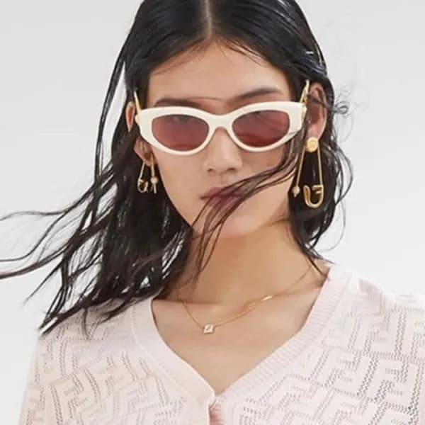 펜디 여성 옐로우 골드 목걸이 - Fendi Womens Yellow-gold Neckla… - 1