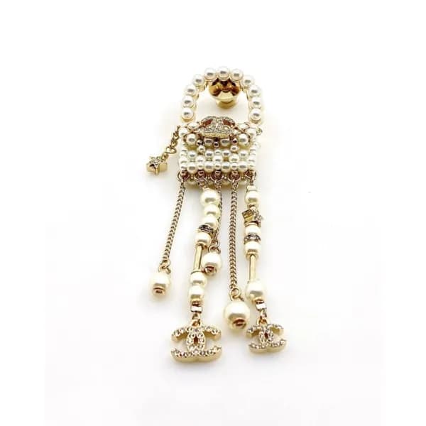 샤넬 여성 골드 브로치 - Chanel Womens Gold Brooch - acc1320… - 1