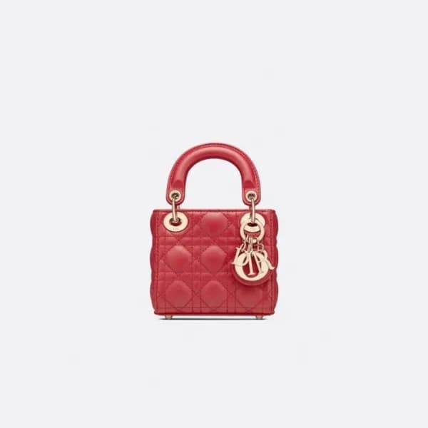 디올 여성 슈퍼 미니 레이디 백 - Dior Womens Mini Lady Bag - di… - 1