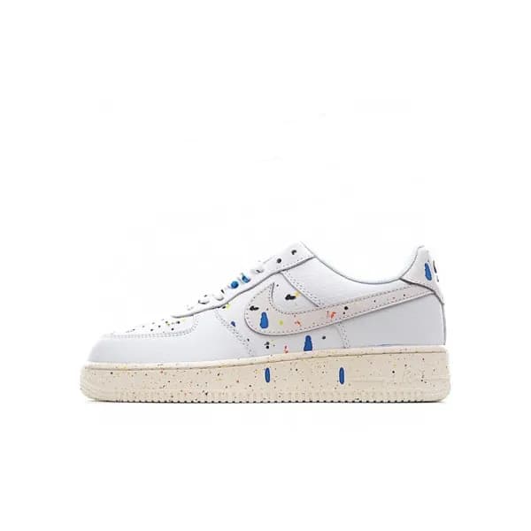 나이키 남/녀 화이트 스니커즈 - Nike Air Force 1 Unisex Sneaker… - 1