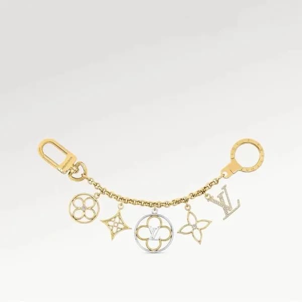 루이비통 남/녀 이니셜 키링 - Louis vuitton Unisex Key Ring - … - 1