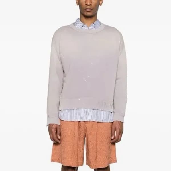 메종 마르지엘라 남성 라운드 맨투맨 - Maison Margiela Mens Round T… - 1