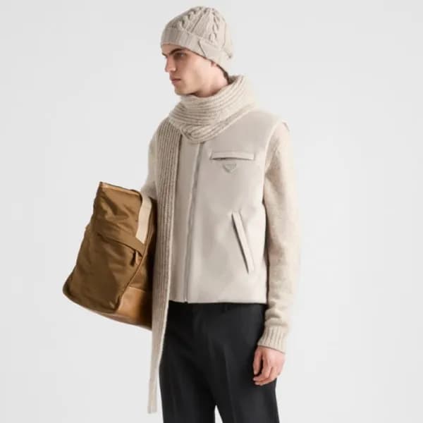 프라다 남성 다운 베스트 - Prada Mens Down Vest - prc4410x