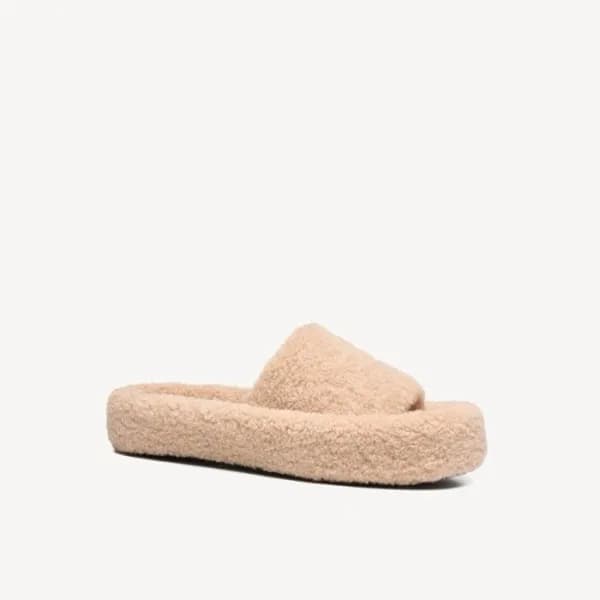 더 로우 여성 시어링 슬리퍼 - The Row Womens Shearling Slipper… - 1