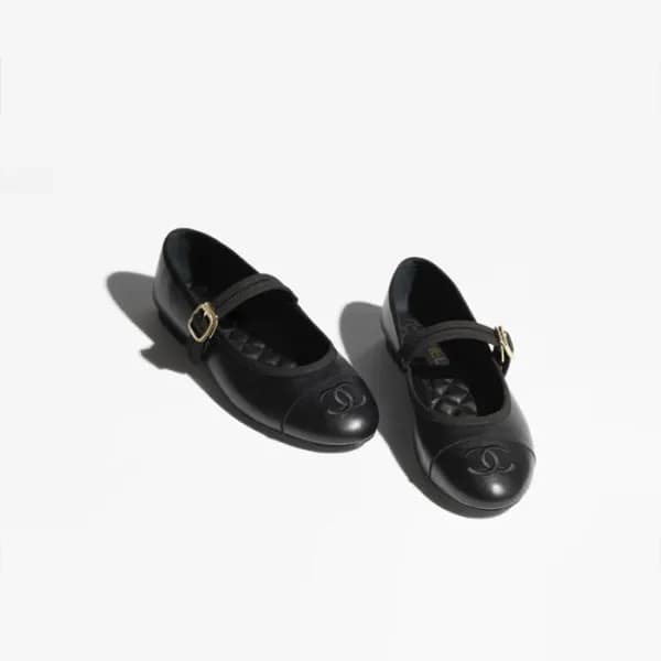 샤넬 여성 메리제인 발레리나 슈즈 - Chanel Womens Ballerina Shoes… - 1