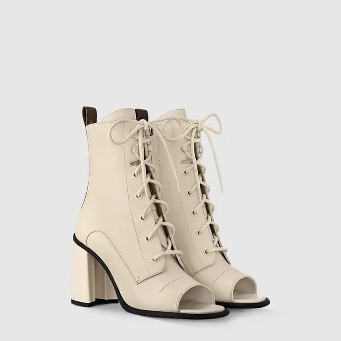 루이비통 여성 베를린 오픈 토 앵클 부츠 - Louis vuitton Womens Berl… - 1
