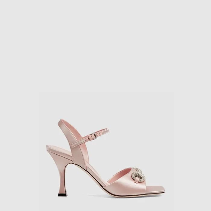 구찌 여성 크리스탈 홀스빗 샌들 - Gucci Womens Crystal Horsebit … - 1