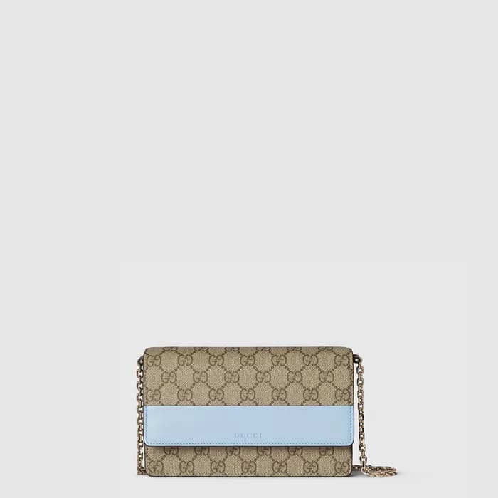 구찌 여성 GG 엠블럼 체인 지갑 - Gucci Womens GG Emblem Chain … - 1