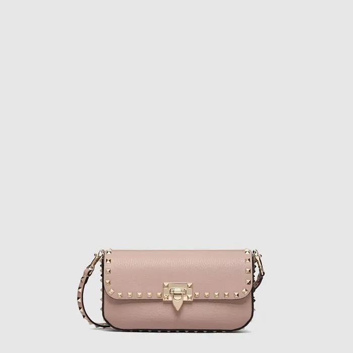 발렌티노 여성 가라바니 락스터드 숄더 백 - Valentino Womens Garavani… - 1