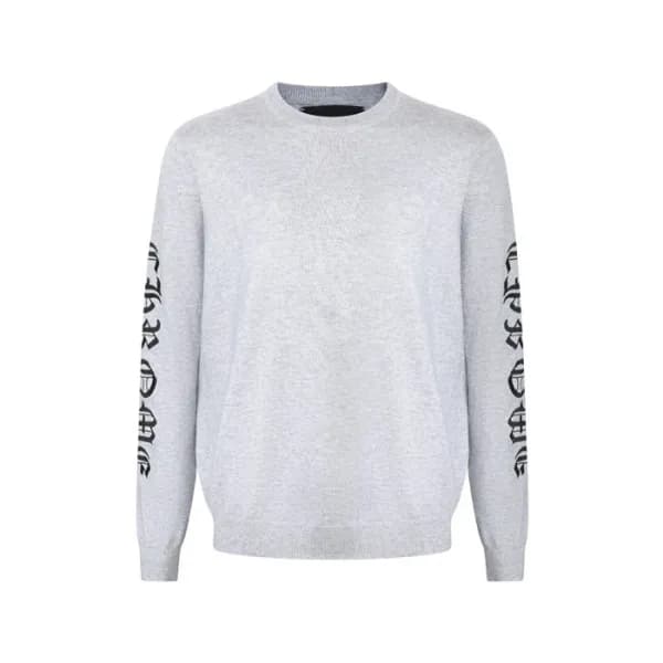 크롬하츠 남성 라운드 니트웨어 - Chrom hearts Mens Round Knitwea… - 1