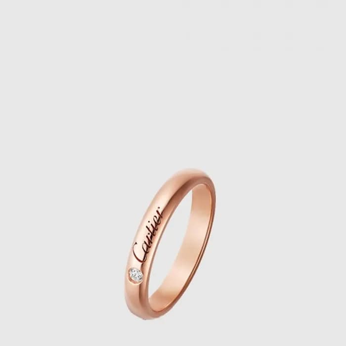 까르띠에 여성 C 웨딩 반지 - Cartier Womens C Wedding Ring - …