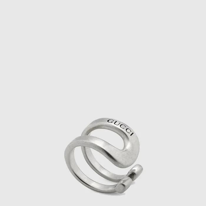 구찌 여성 로고 와이드 반지 - Gucci Womens Logo Wide Ring - ac… - 1