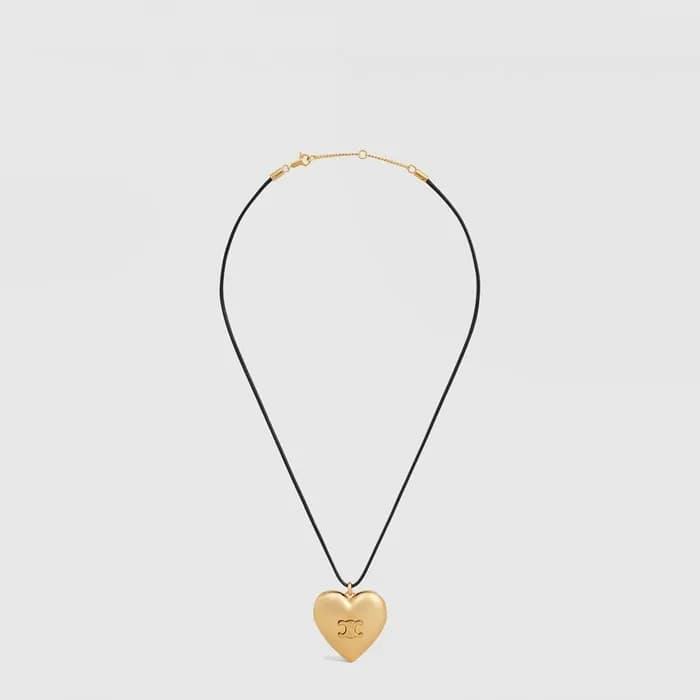 셀린느 여성 쾨르 트리옹프 네크리스 - Celine Womens Coeur Triomphe Necklace - acc10635x - 1