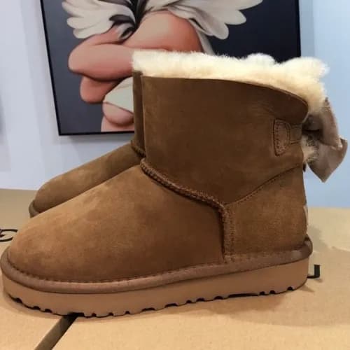 UGG 2018 LADIES RIBBON ANKLE BOOTS - UGG 리본 어그부츠 U… - 1